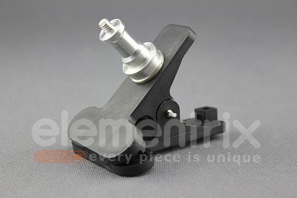 Klipsa, svorka s 5/8 "čapom a 1/4" závitom plast