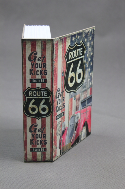 Trezor, kniha Route 66 240x160x60mm