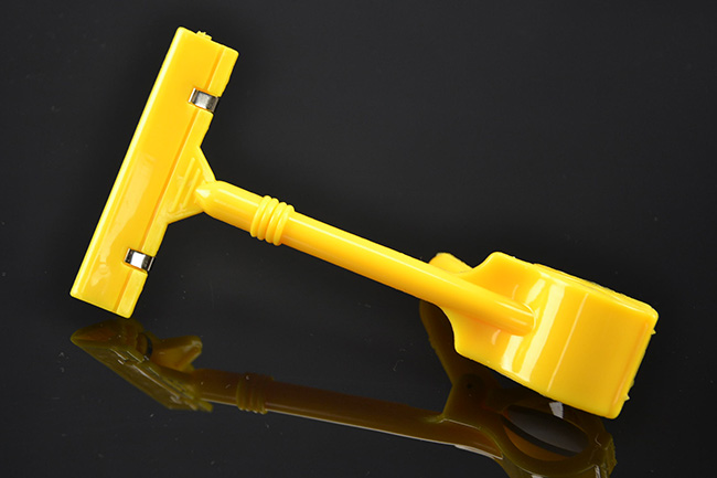 Memo clip na cenovky so štipcom X-4 žltý ELEMENTRIX