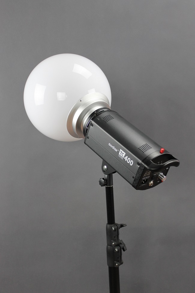 Guľový difuzér 30cm pre štúdiový blesk gule ELEMENTRIX