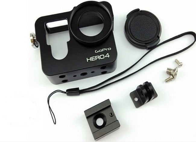 GoPro hero 3 + / 4 housing, case, hliník ELEMENTRIX