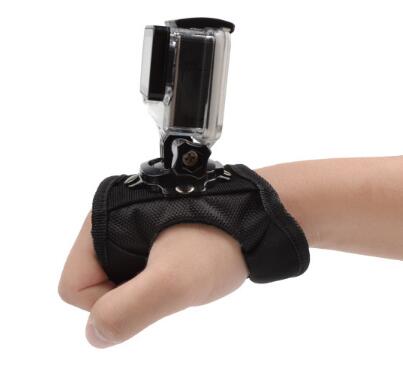 360 ° otočný držiak s pásikom na zápästie pre GoPro Hero kamery