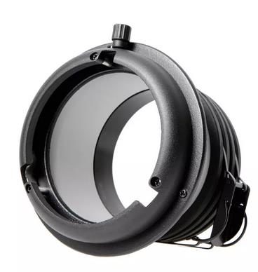 Adaptér pro miniblesky na bajonet Bowens guma