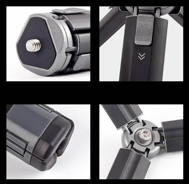 Elementrix mini stativ s držákem mobilu, kulová hlava XLT