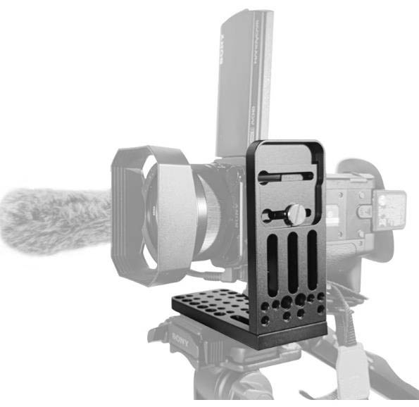 L deska pro uchycení fotoaparátu 135x125mm