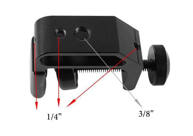 Stolní svěrka se závity 1/4" a 3/8" 