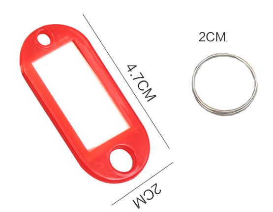 Menovky na kľúče, kľúčenky 50ks