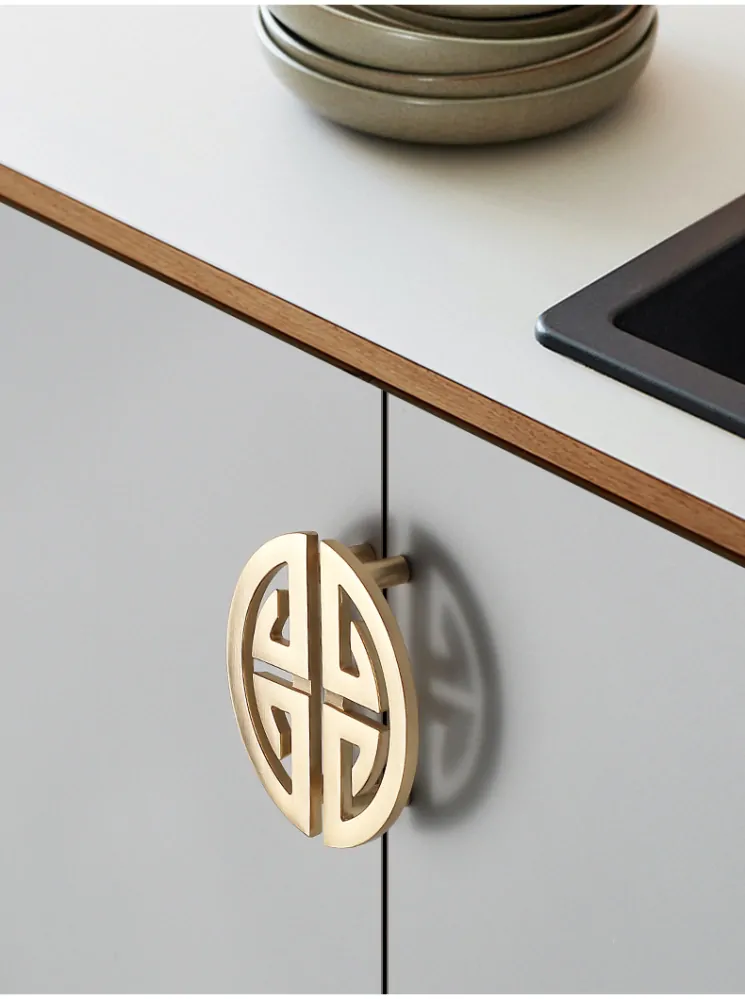 Šuplíkové, dverné madlo čínsky neo štýl 1535-64