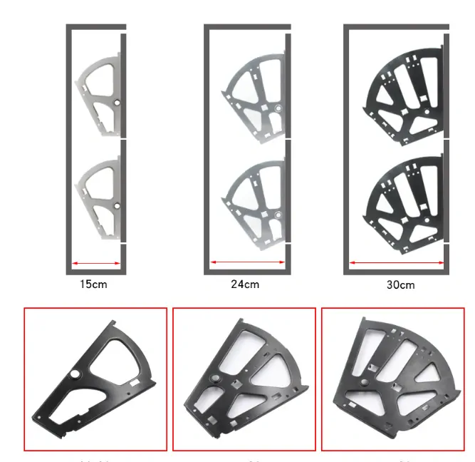 1 radový výklopný botník mechanizmus botníku oceľ