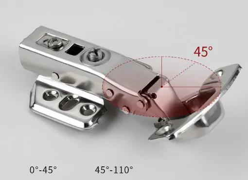 Nábytkový záves vložený s tlmením 110°