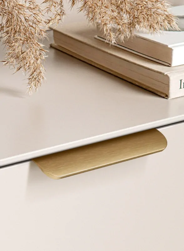 Profilová nábytková úchytka 120mm horná šedá