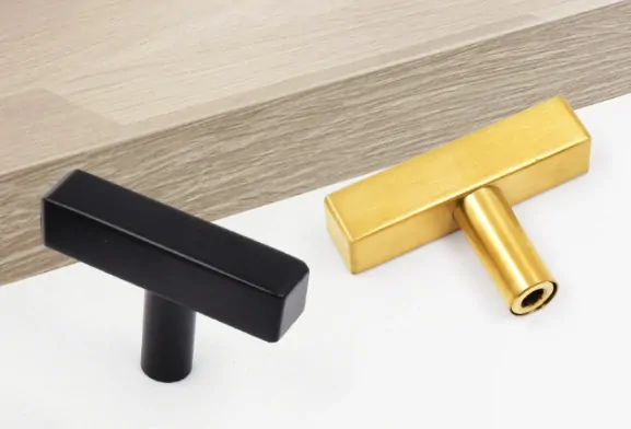 Nerezové madlo knopka 50mm zlaté 12x12mm