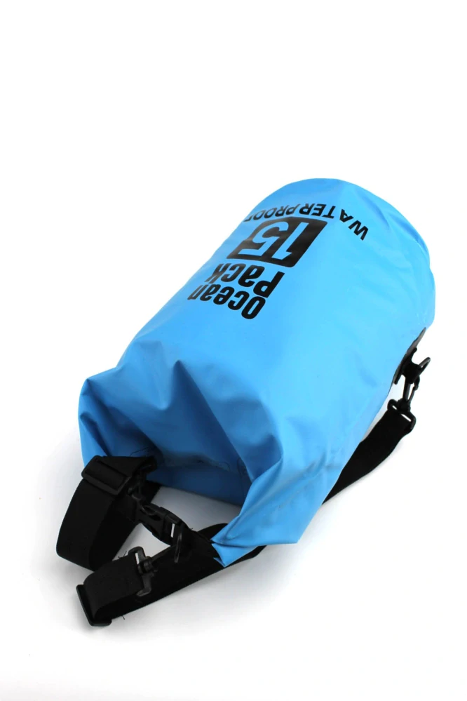 Ocean Pack, vodotesný vak 15L modrý