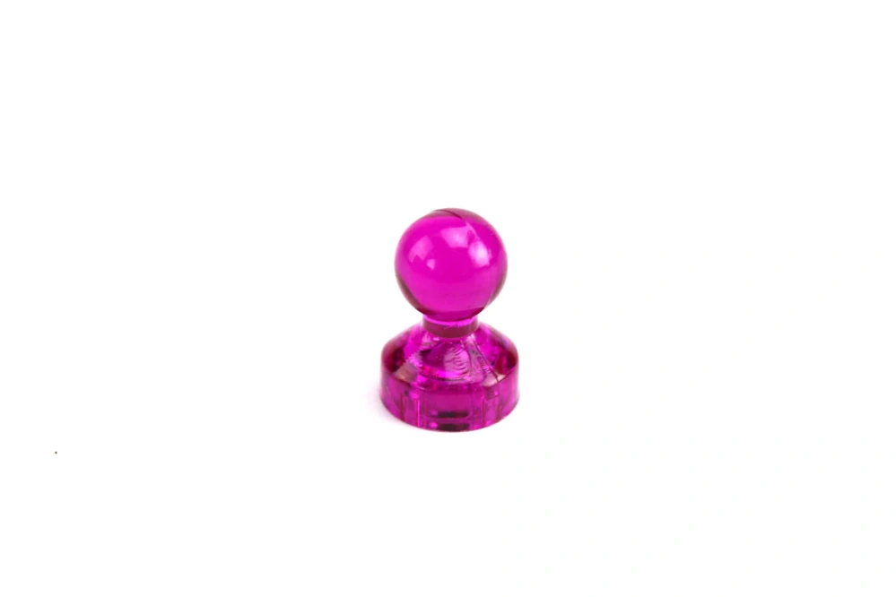 Magnetické figúrky neodymové magnety růžová, 10 ks, 11x17mm