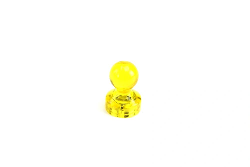 Magnetické figúrky neodymové magnety žlutá, 10 ks, 11x17mm