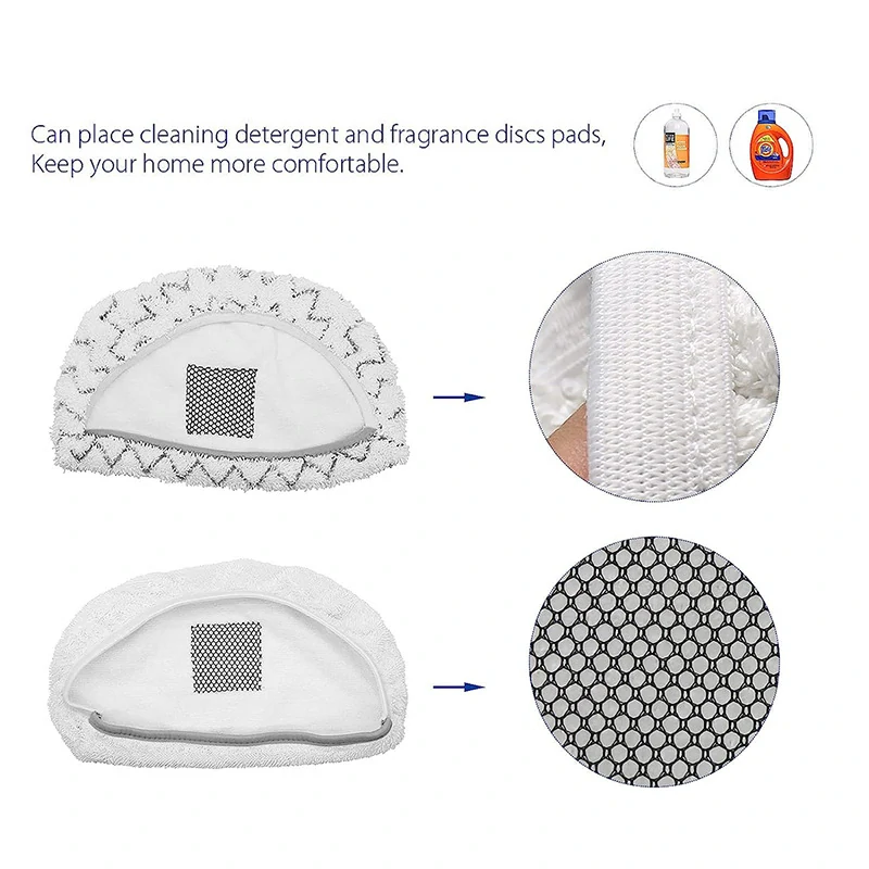 Návleky na mop pre Bissell Vac & Steam 1252, 1 set