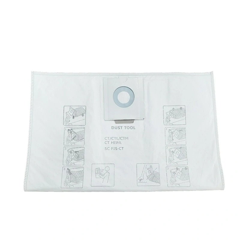 5x Vrecko do vysávača FESTOOL CT 36 CT 26 CTL 26 CTL 36 CTM 26 CTM 36 496187