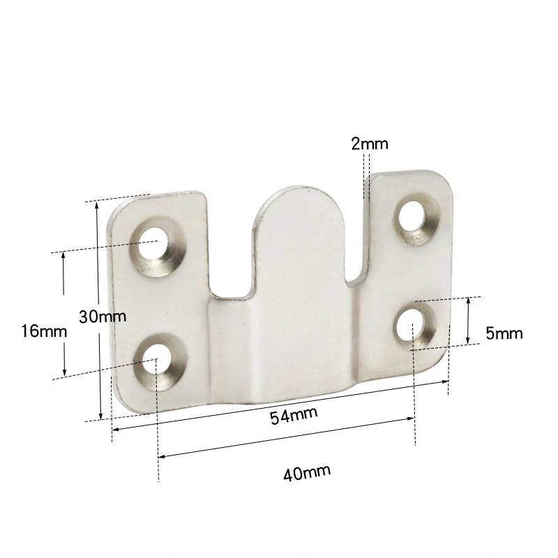 Spojka sedacej súpravy 54mm nerez pár