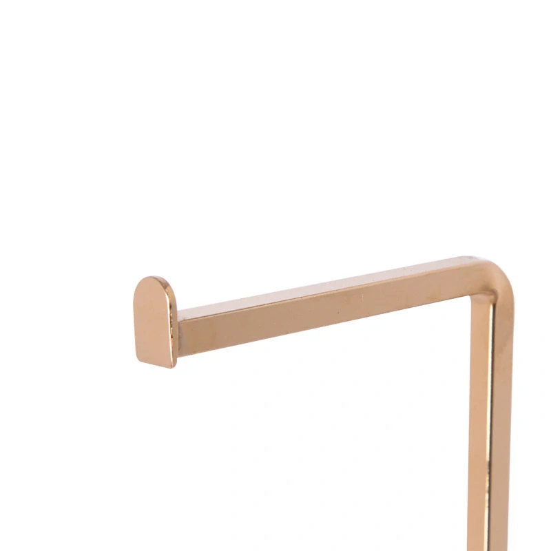 Stojanček na kabelky staviteľný, 650x70 mm strieborný