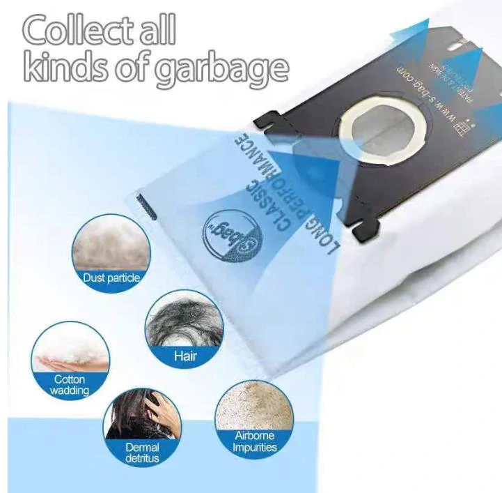 5x Vrecká S-BAG pre vysávače ELECTROLUX PHILIPS AEG S-BAG ZANUSSI VOLTA