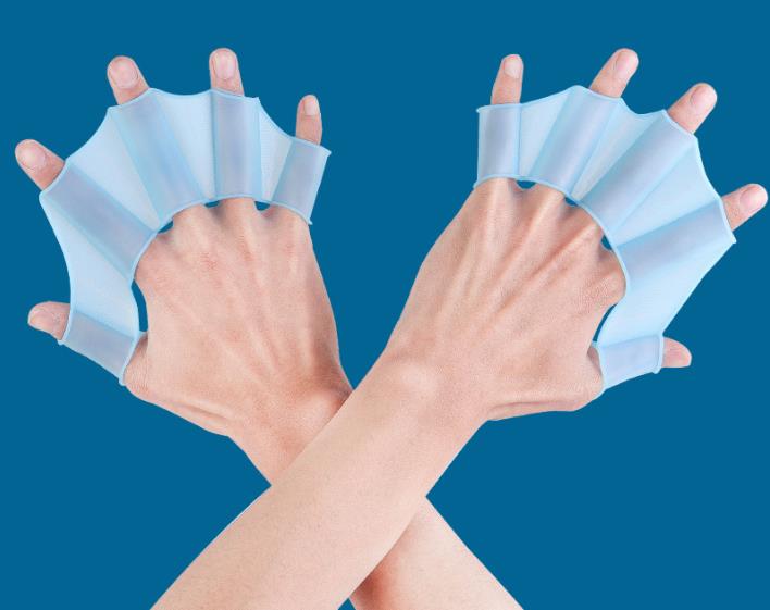 Plávacie blany na ruky – modré M