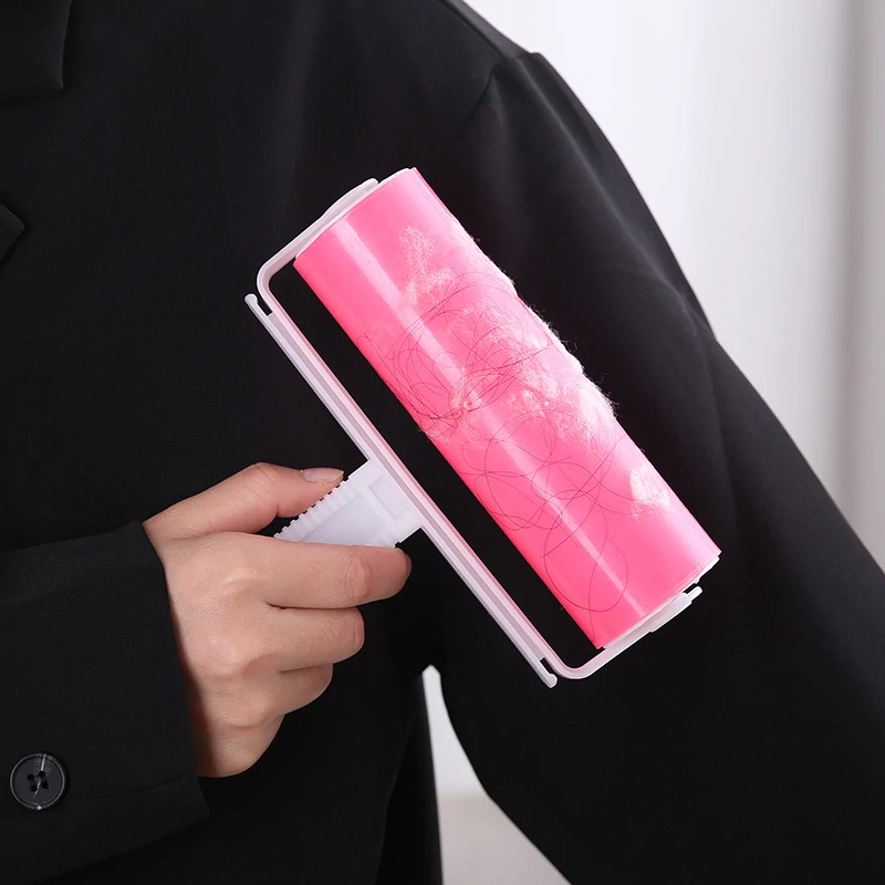 Umývateľný valček na chlpy modry L