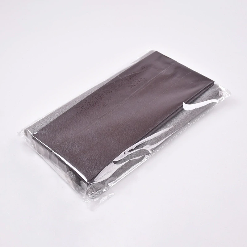 Obojstranná tesniaca lišta pod dvere, skladacia hnedá