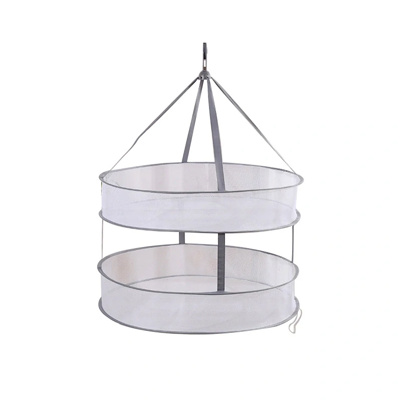 Skladacia sieťka na sušenie bielizne, kruhové 2 poschodia