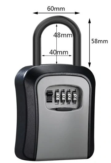 Bezpečnostná schránka na kľúče kov+ plast