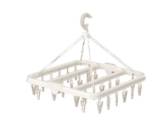 Sušiak na ponožky a spodnú bielizeň 32 kolíčkov béžový