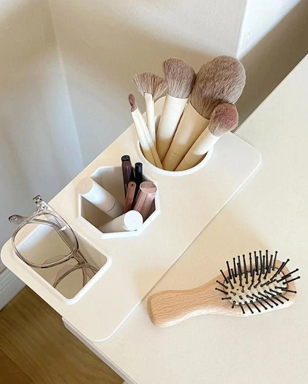 Nalepovací prídavný organizér 3 priehradky