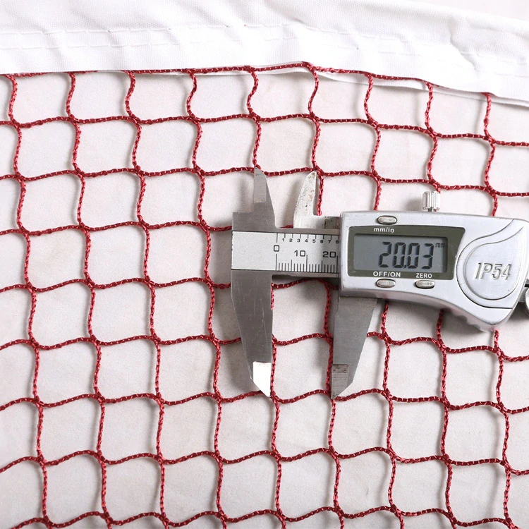 Bedmintonová sieť s oceľovým lankom – profesionálne prevedenie 6,1 × 0,76 m