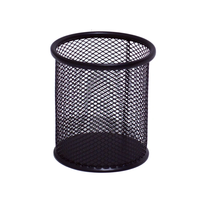 Drôtený okrúhly stojan na ceruzky