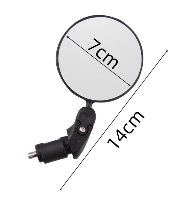 Spätné zrkadlá na bicykel S (1 pár)