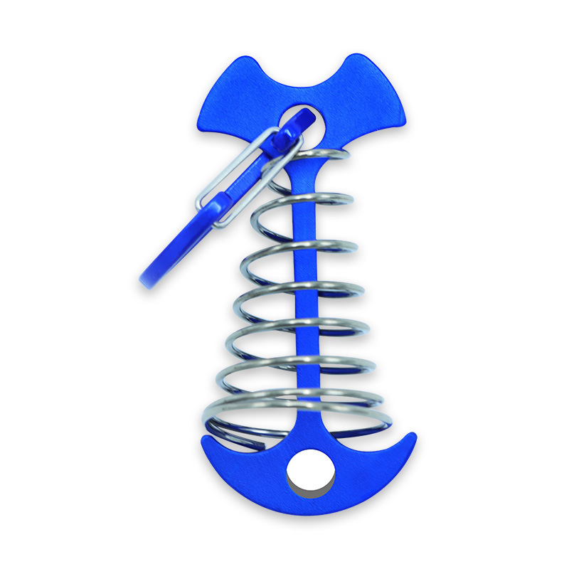 Terasová pružinová svorka s karabínou