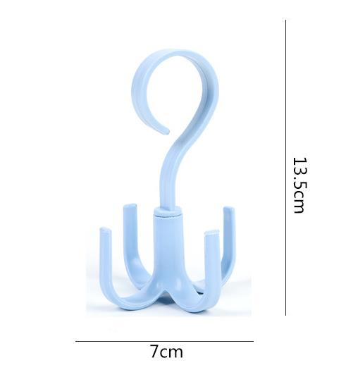 Otočný závesný organizér na doplnky – zelený (360°)