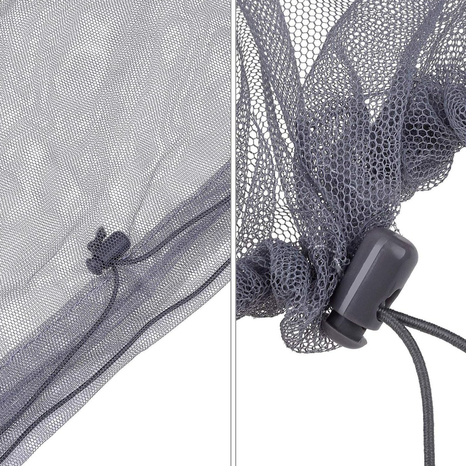 Detská moskytiéra na hlavu - čierna (1 ks)