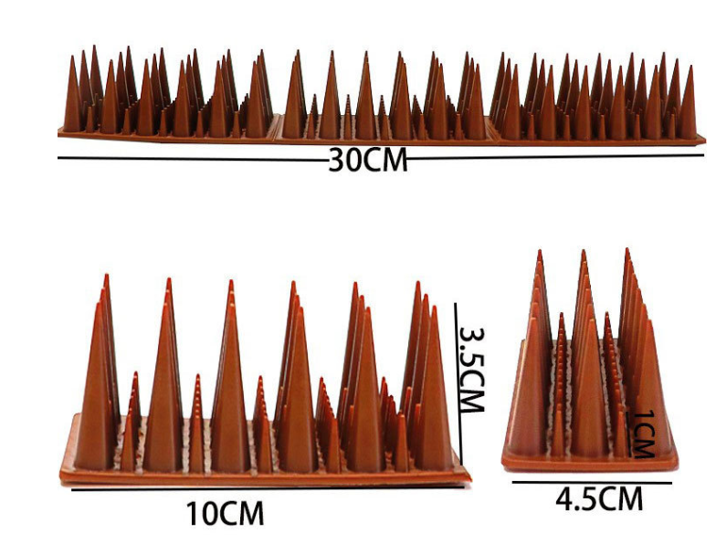 Hroty proti vtákom plastové 30cm 1x pás