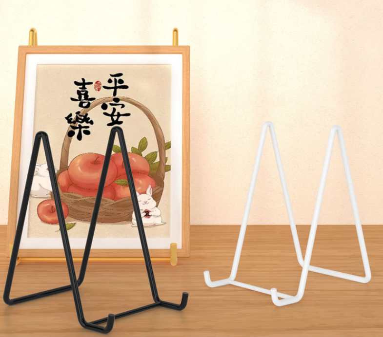 Stojanček na fotky, knihy L (1 ks, čierny)