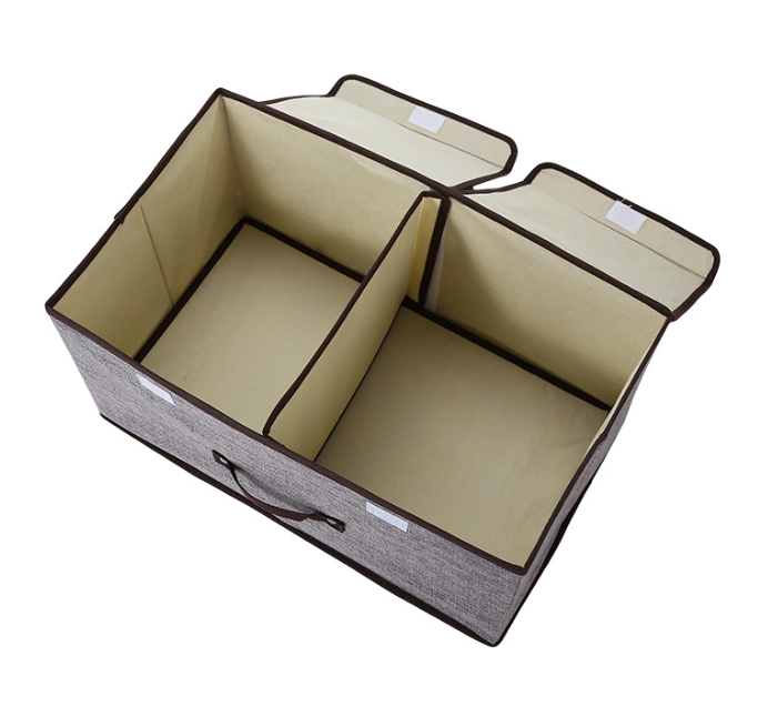 Skladací úložný box s vekom – malý zelený