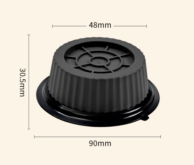 Antivibračné podložky pod práčku a nábytok - súprava 4 ks