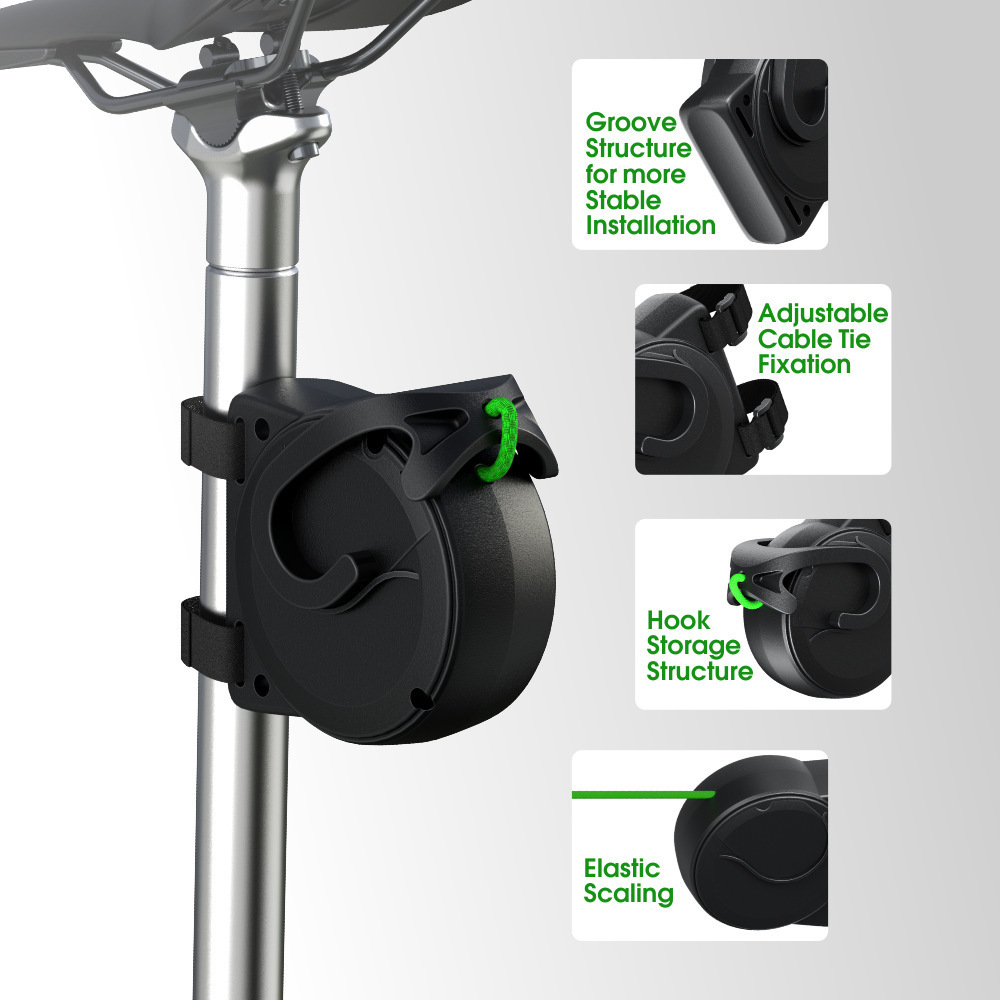 Ťažné lano na bicykel, samonavíjacie