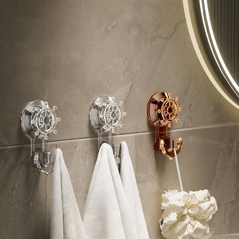 Háčik s vákuovou prísavkou – transparentný