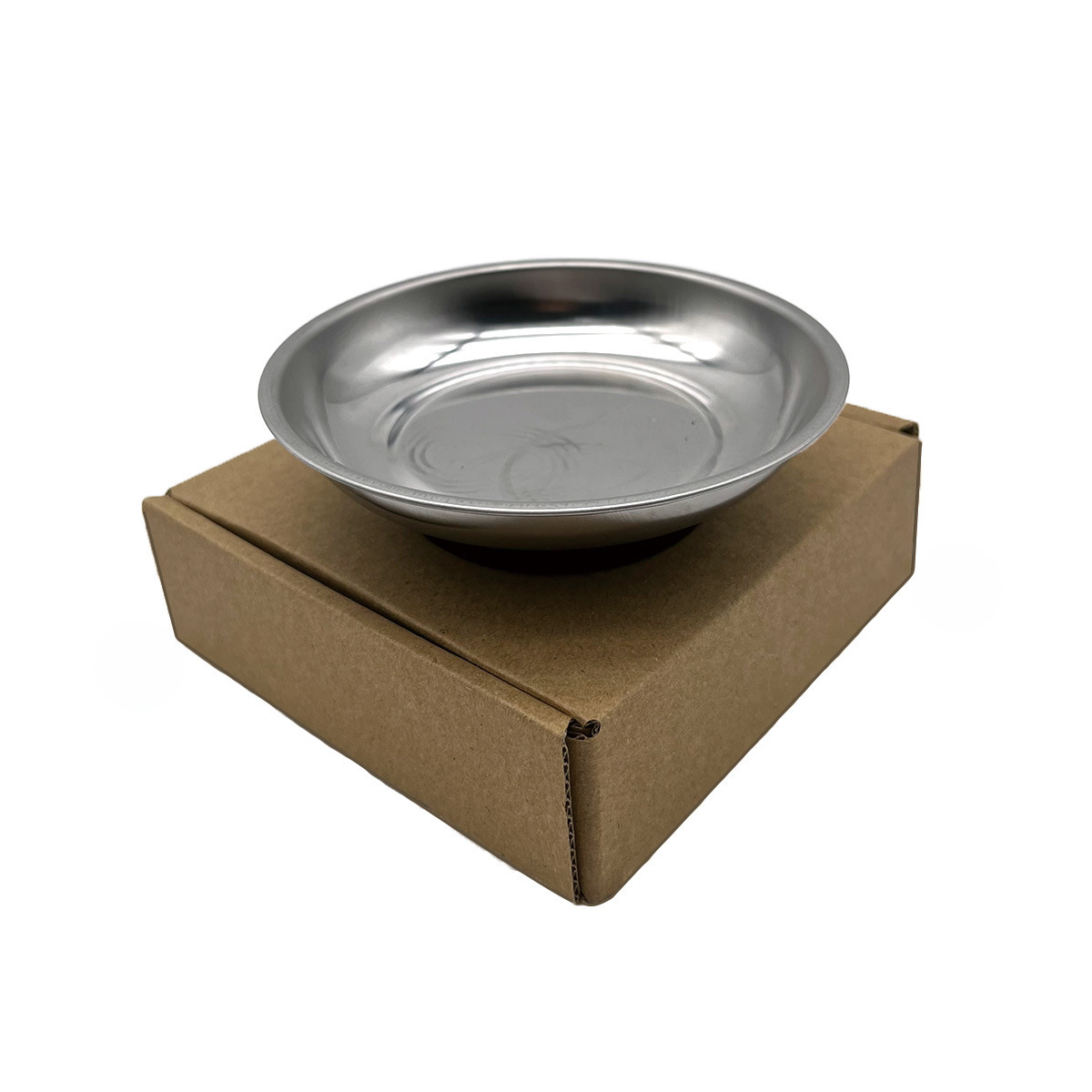 Magnetická miska na skrutky – nerezová (Ø 100 mm)