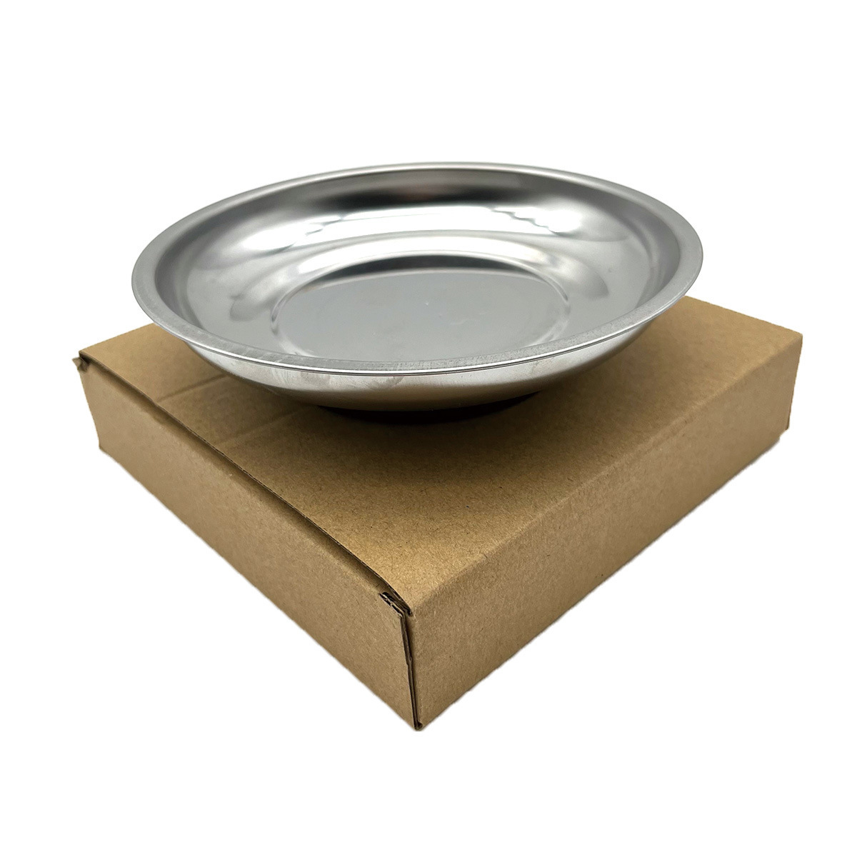 Magnetická miska na skrutky – nerezová (Ø 150 mm)
