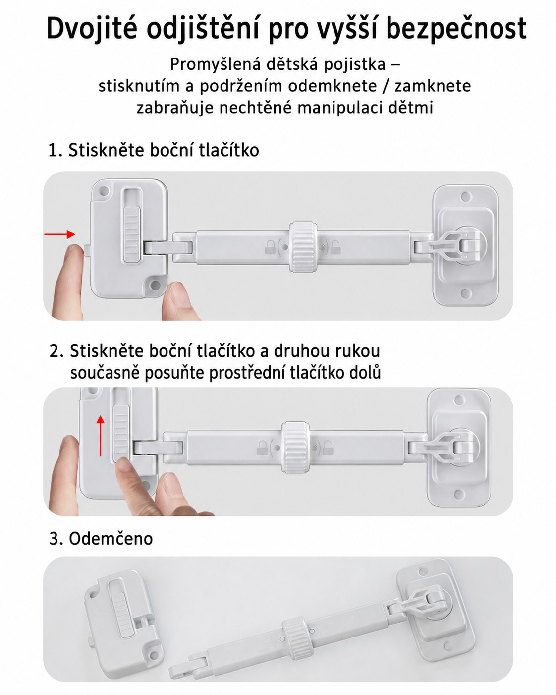Kĺbový obmedzovač pre okná a dvere