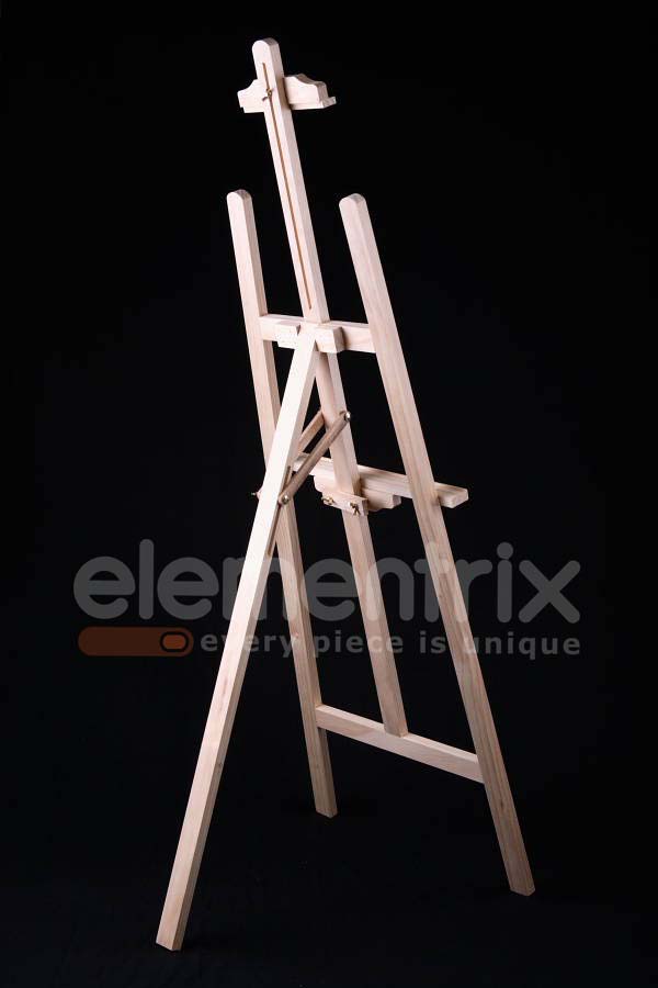 Penthouse drevený maliarske stojan 140cm nezložený