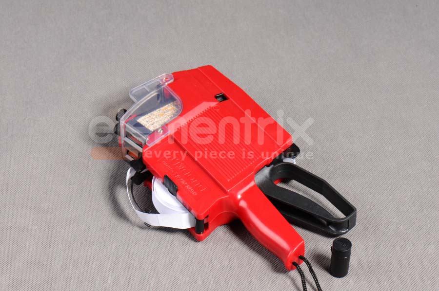 Etiketovacími kliešte dvojriadkové ČERVENÉ MX6600cz