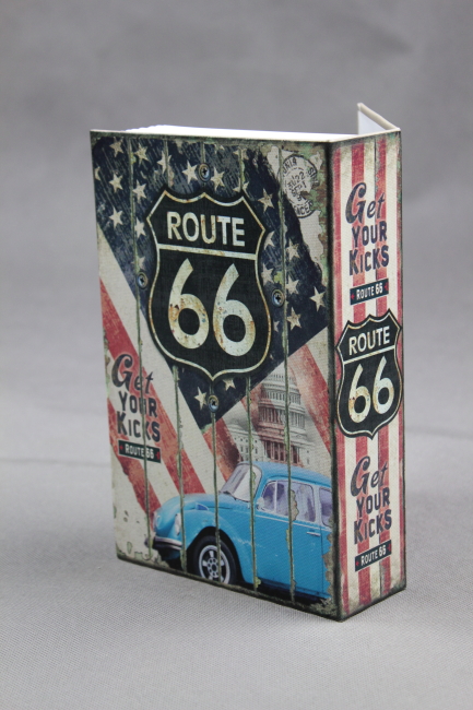 Trezor, kniha Route 66 240x160x60mm