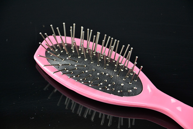 Parochňový kefa na parochne, farba ružová ELEMENTRIX